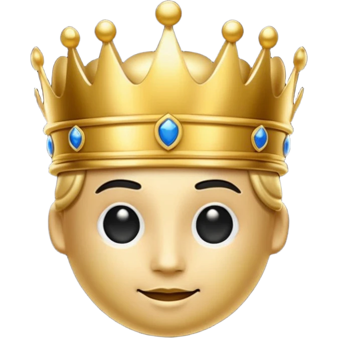 luxury black and gold emoji with royal crown, ornate golden swirls, premium VIP style, elegant and glossy, dark background, glowing edges, rich and exclusive look, suitable for Telegram emoji pack emoji