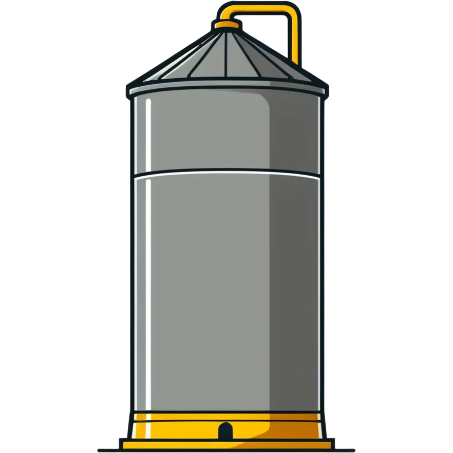 bulk cargo grain silo emoji