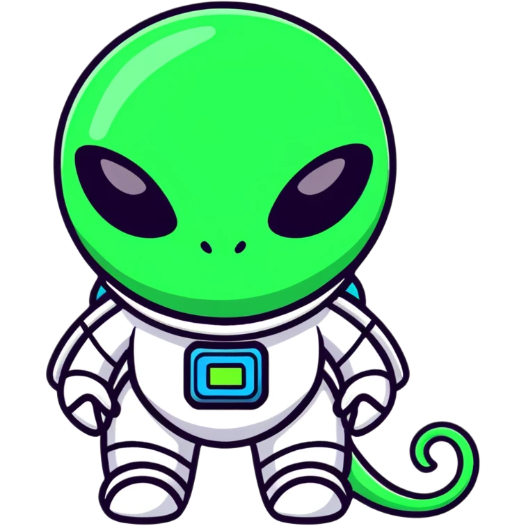 space alien emoji