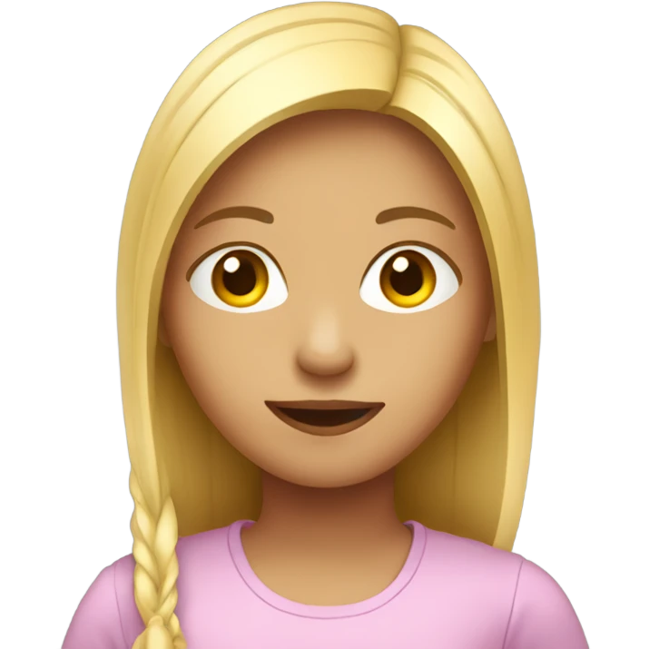 Girl on computer emoji