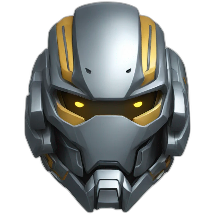 mecha storm helmet emoji