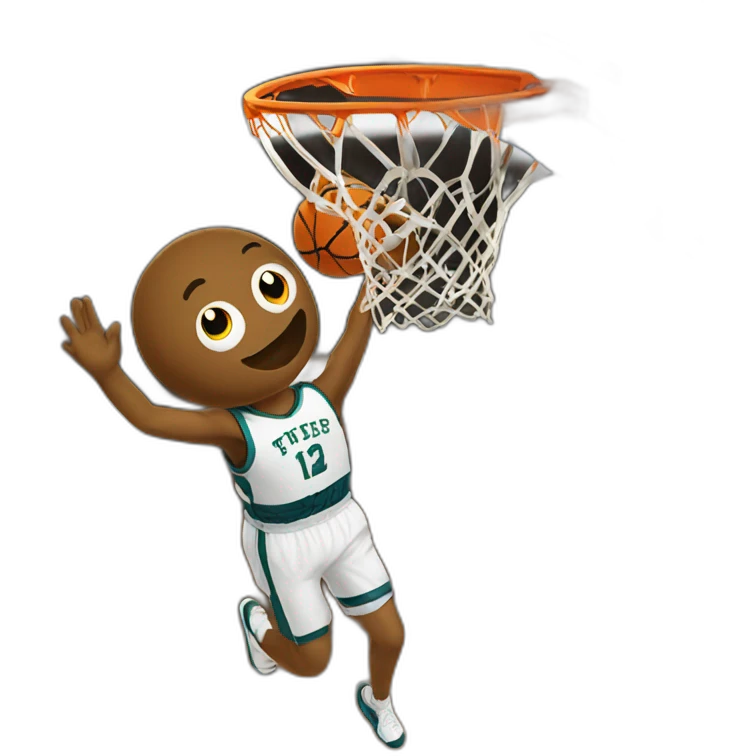 dunk basketball emoji
