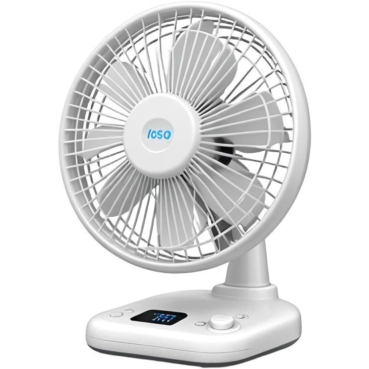electric desk fan blowing air emoji