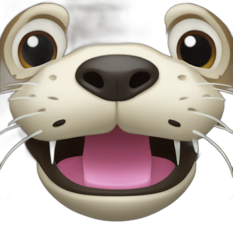 loutre qui jongle emoji