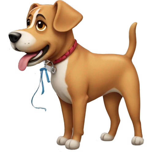 dog balloon emoji