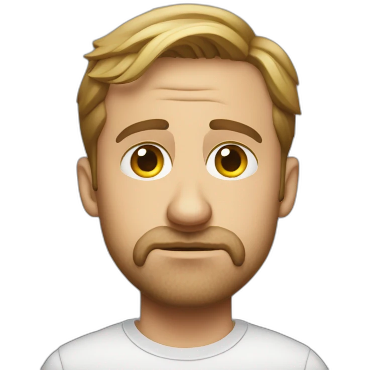 Sad Ryan gosling emoji