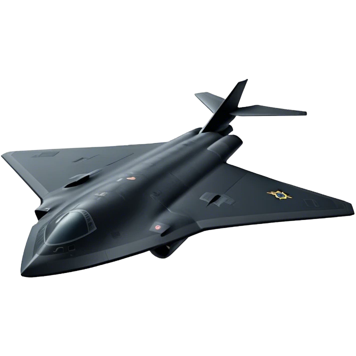 B-2 Spirit bomber - Northrop B-2 (Model Year: 2021) (Iconic colour: Stealth black) emoji