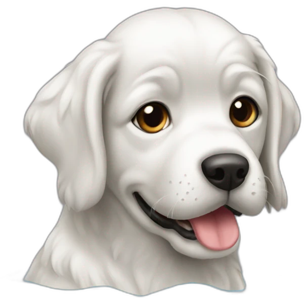 Chien d’eau portugais  emoji
