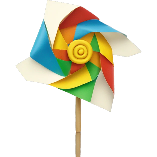 paper pinwheel emoji