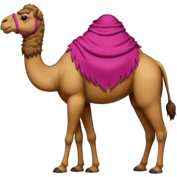 High resolution saudi camel emoji