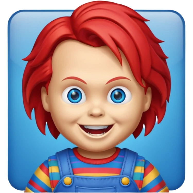 Un emojin de chuky emoji