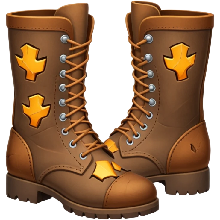 fractured boots sole emoji