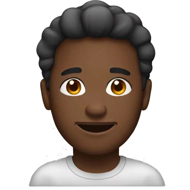 A Black male with breads emoji