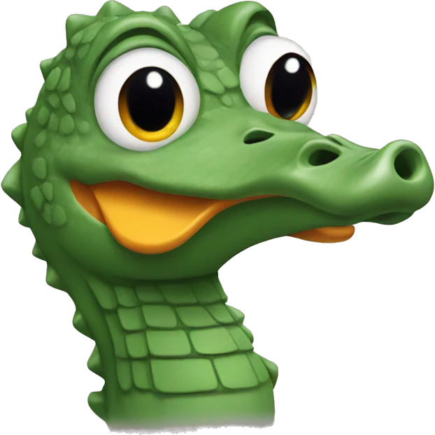 crocodile duck emoji