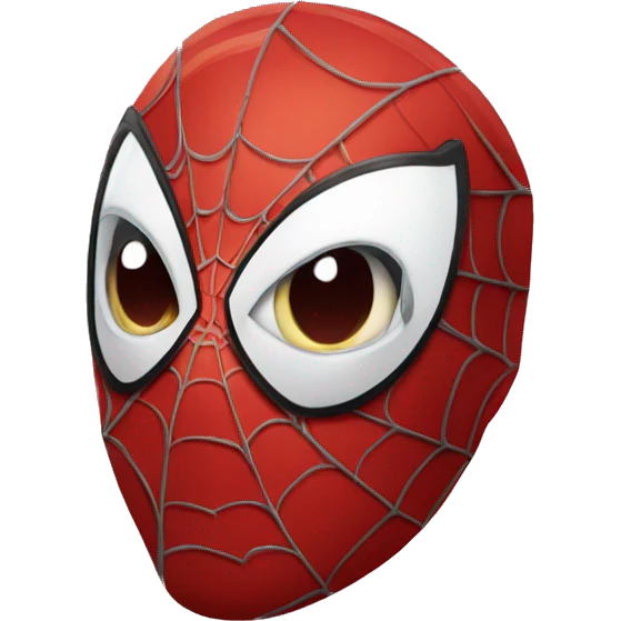 Spider Man with heart eyes emoji