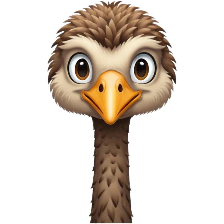 ostrich emoji