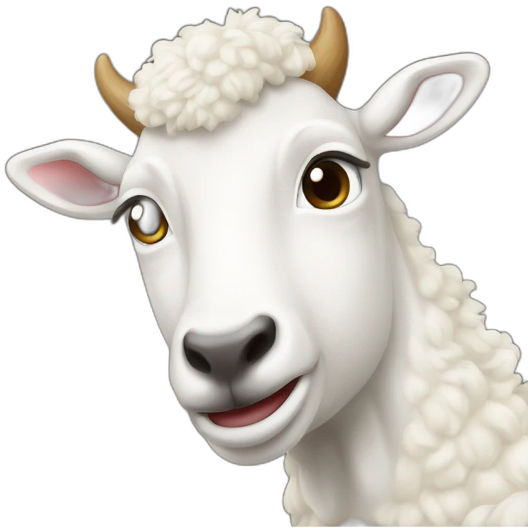 Ronaldo sur une chevre emoji