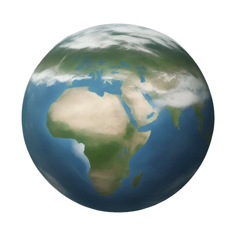 Flat earth emoji