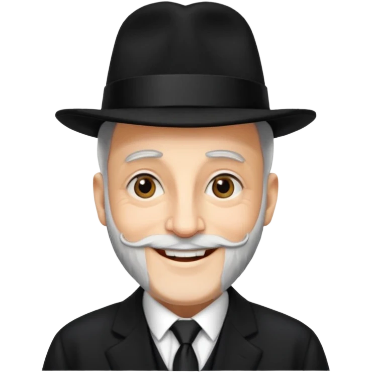 Rabbi Menachem mendel schnerdson emoji