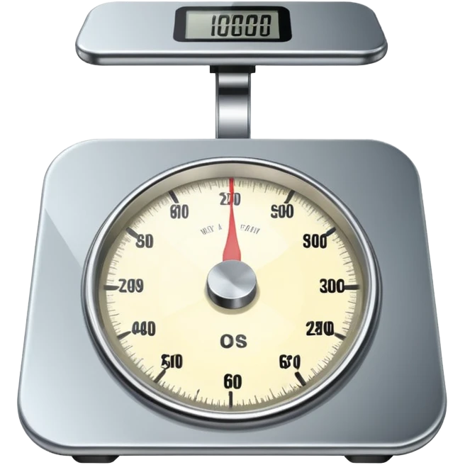 digital weight scale emoji