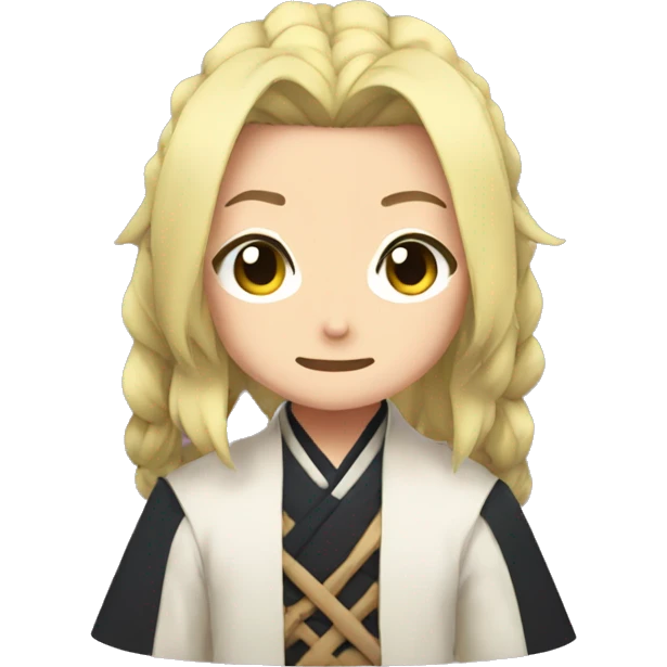 Mitsuri kanroji from demon slayer  emoji