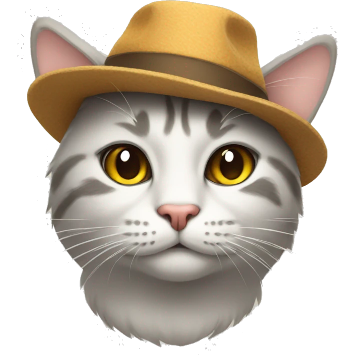 cat with hat emoji