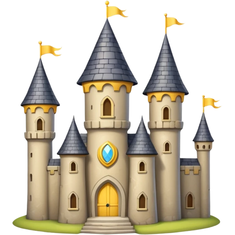 magic school with yellow flag emoji