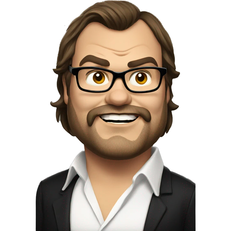 Jack Black playing Black Jack emoji