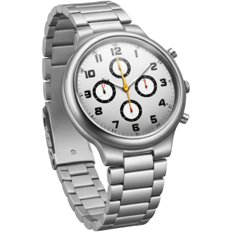 A hand with a watch emoji