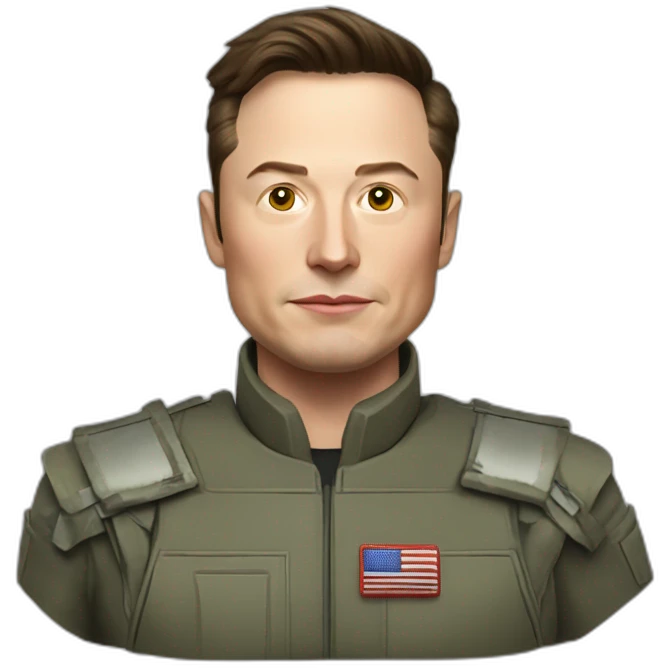 Elon Musk russian solder emoji