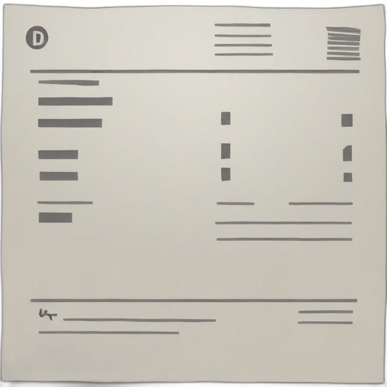 debt invoice emoji