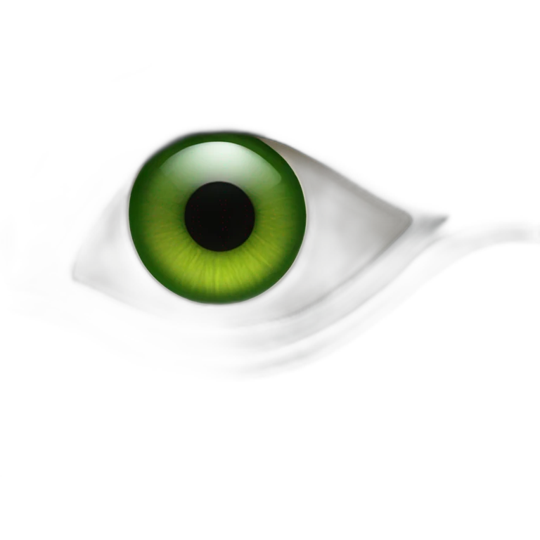 dark green raptor eye emoji