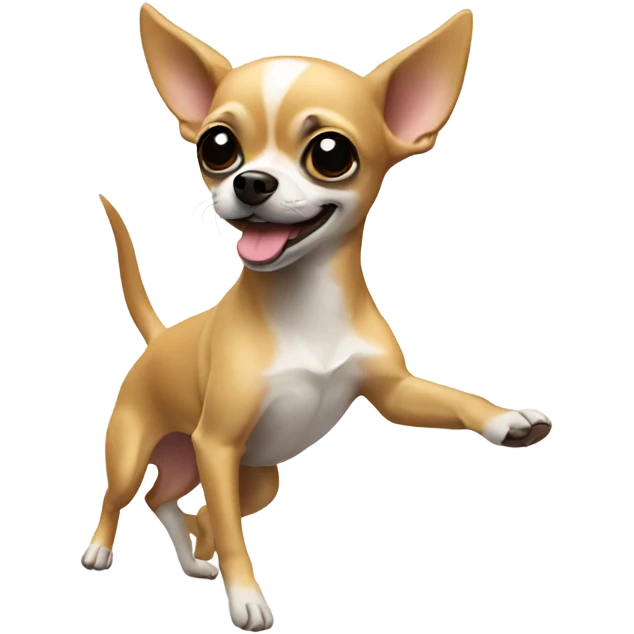 Chihuahua dancing  emoji