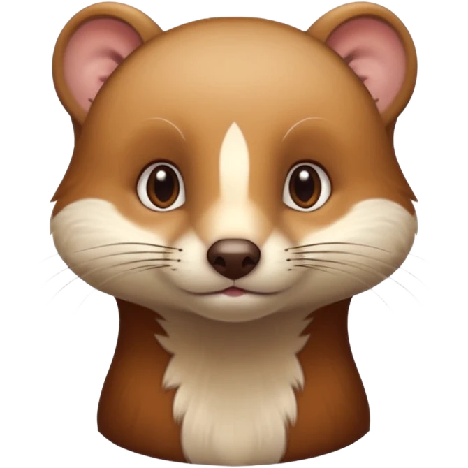 Tête de belette emoji