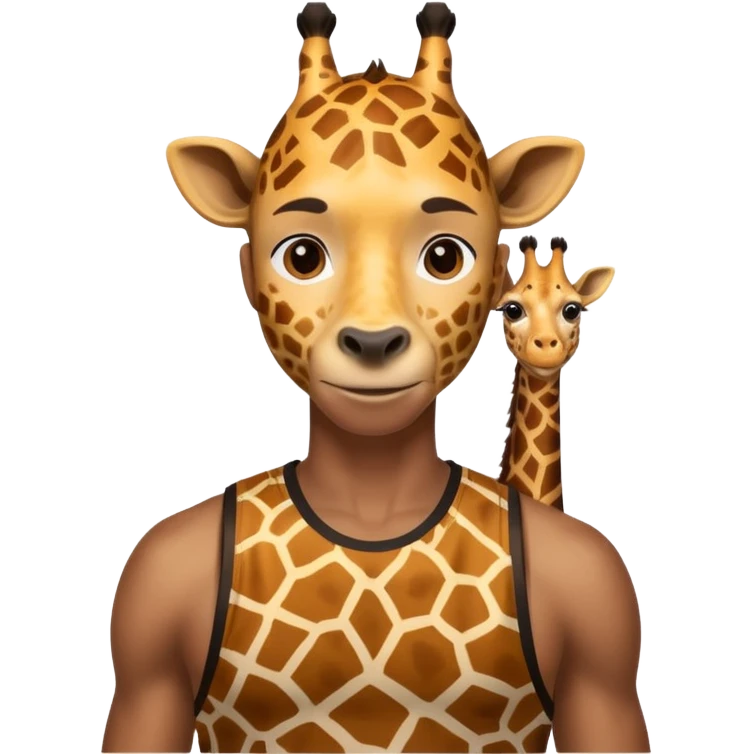 athlete player giraffe emoji