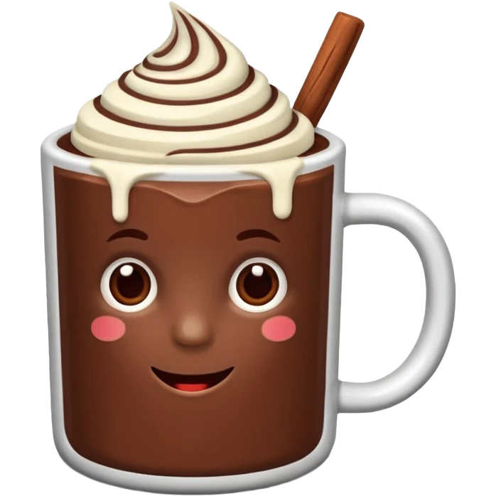 Hot chocolate emoji