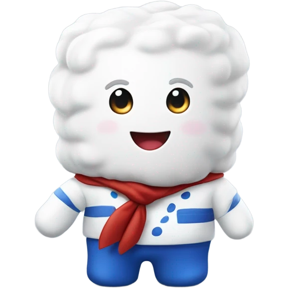 Marshmallow man emoji
