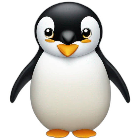pinguin head  emoji