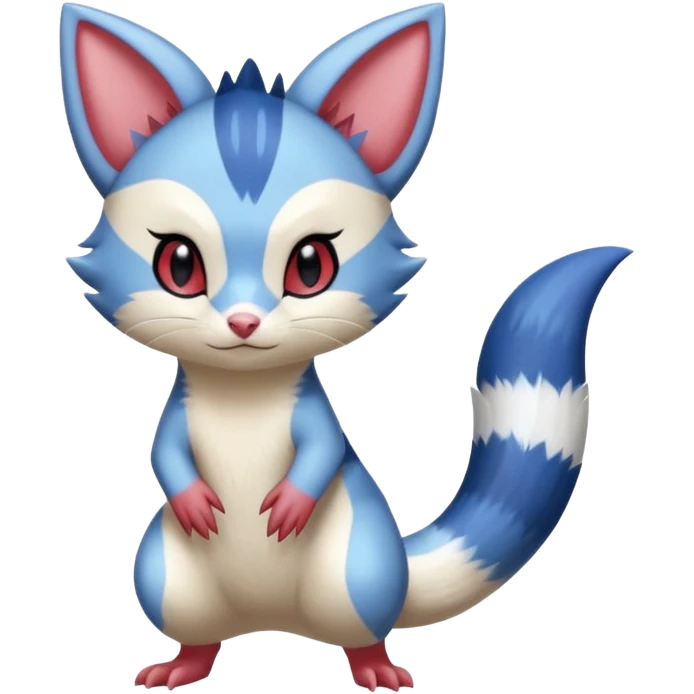 Sneasel-Furret-fusion emoji