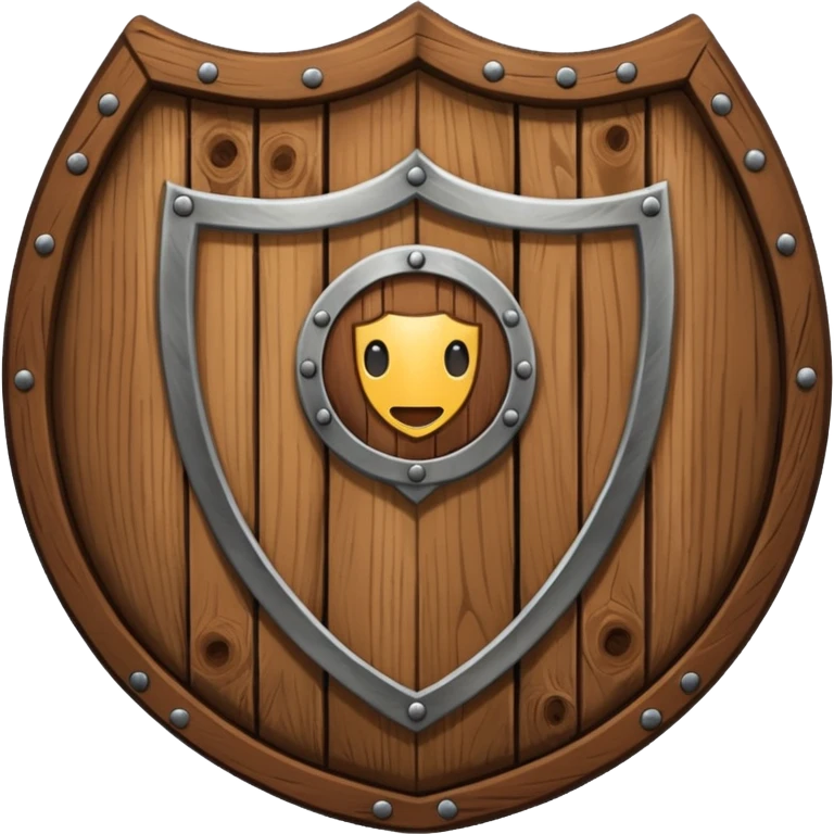 brown oaken shield emoji