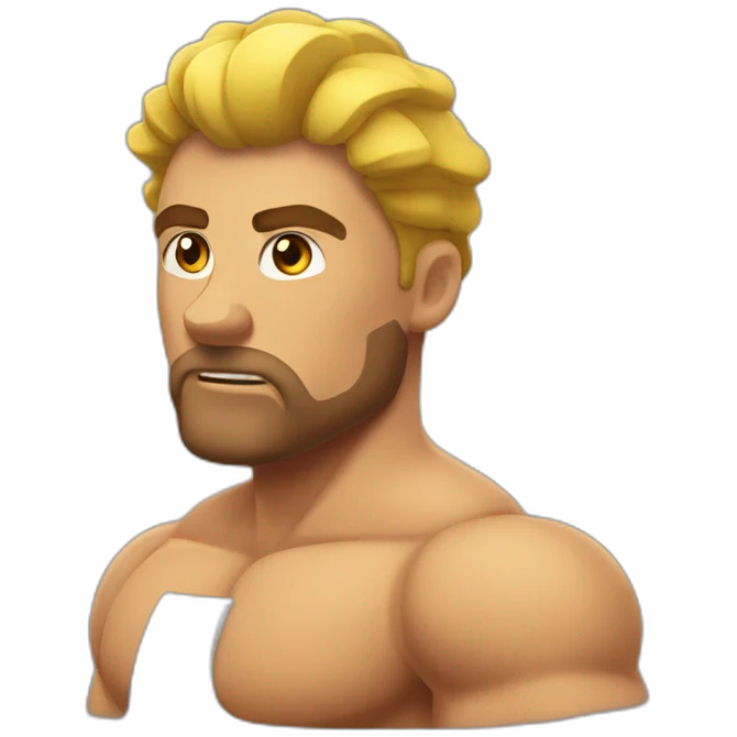 Mec musclé emoji