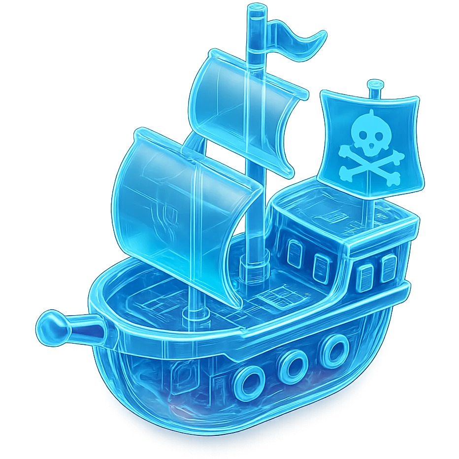 pirate ship emoji