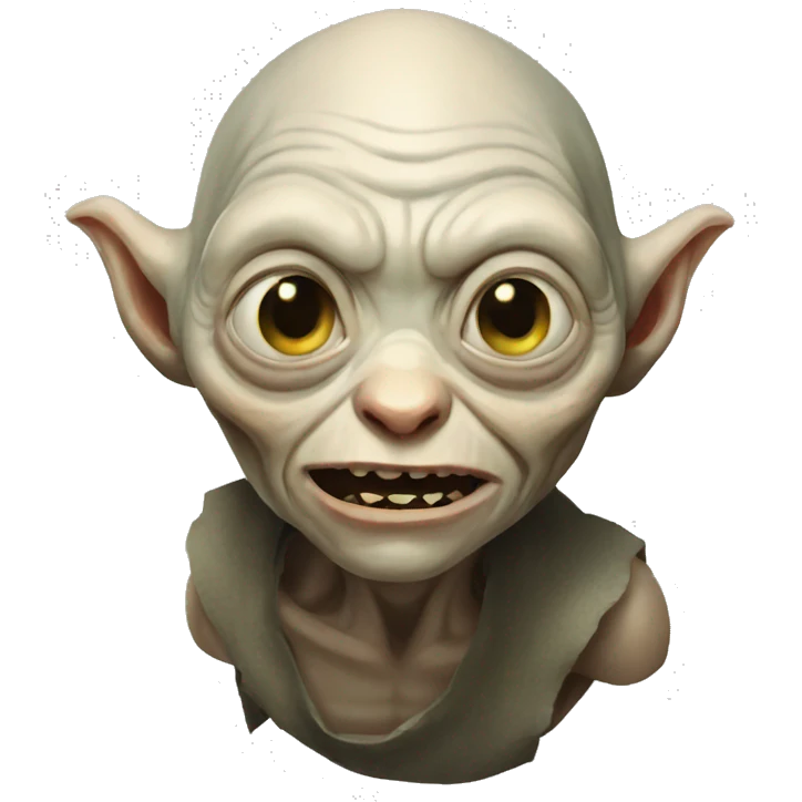 Gollum emoji