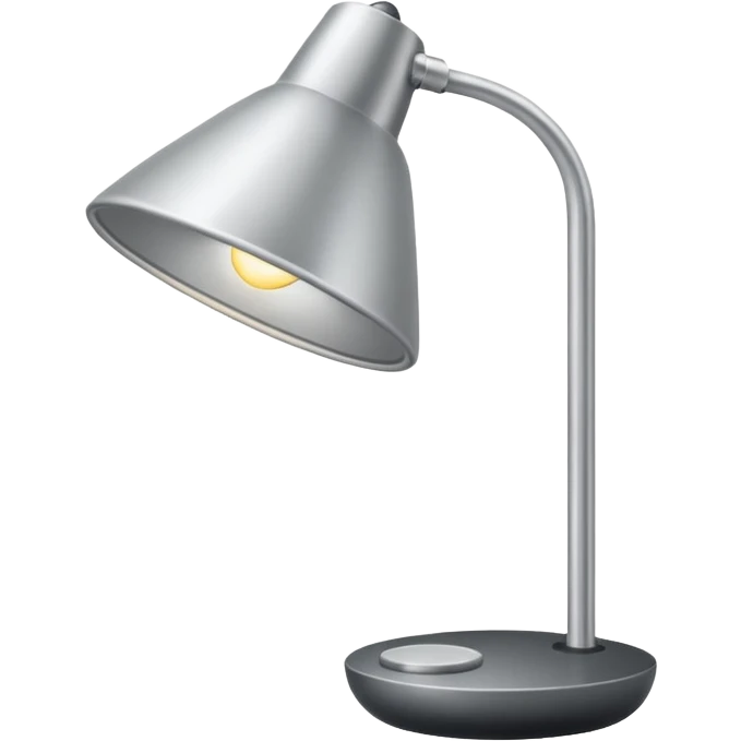 minimalistical lamp emoji