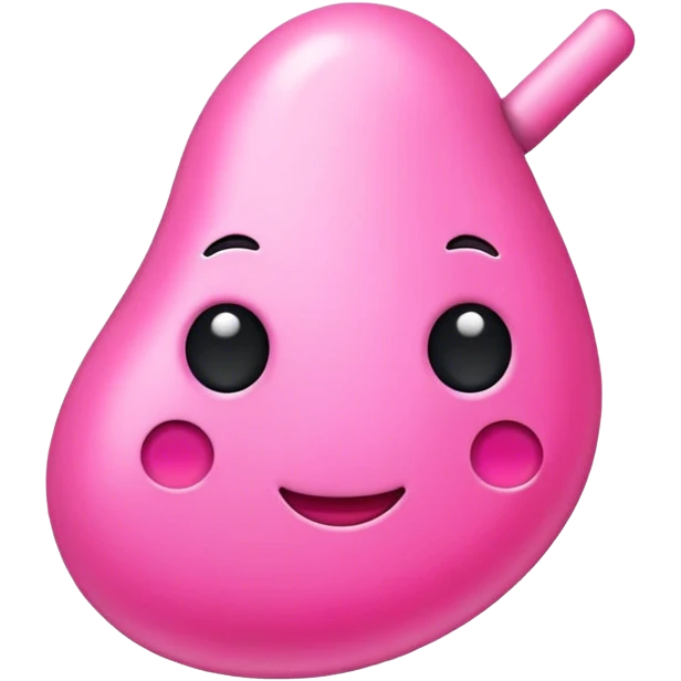 Pink  emoji