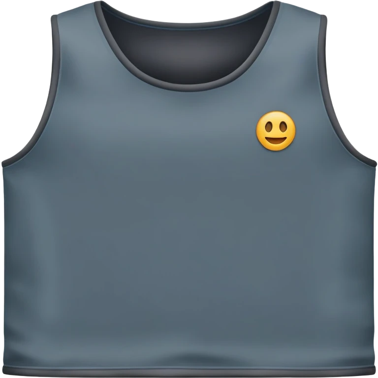 Tank Top in Slate Gray, width and height of tank top must be equal emoji