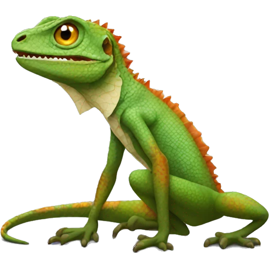 injured lizard emoji
