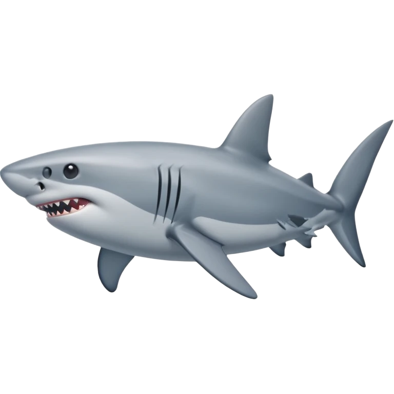 Add legs to the shark emoji