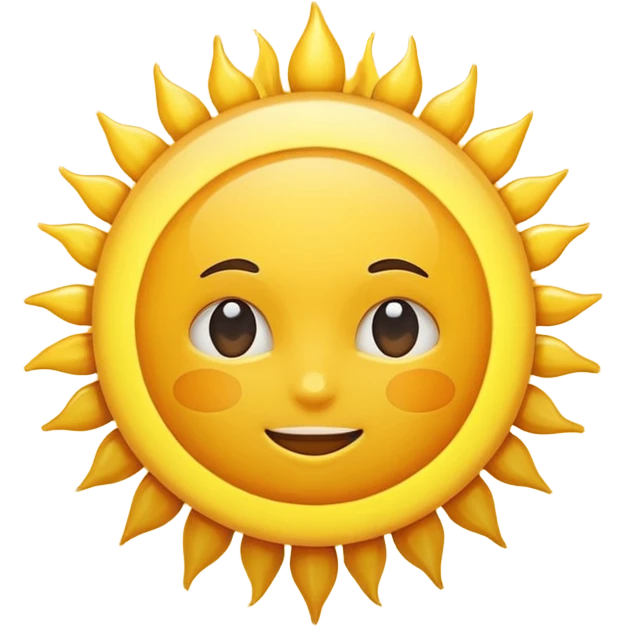 sun emoji