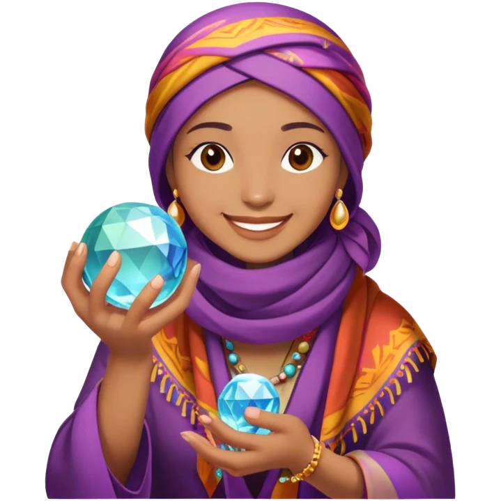 love fortune teller emoji